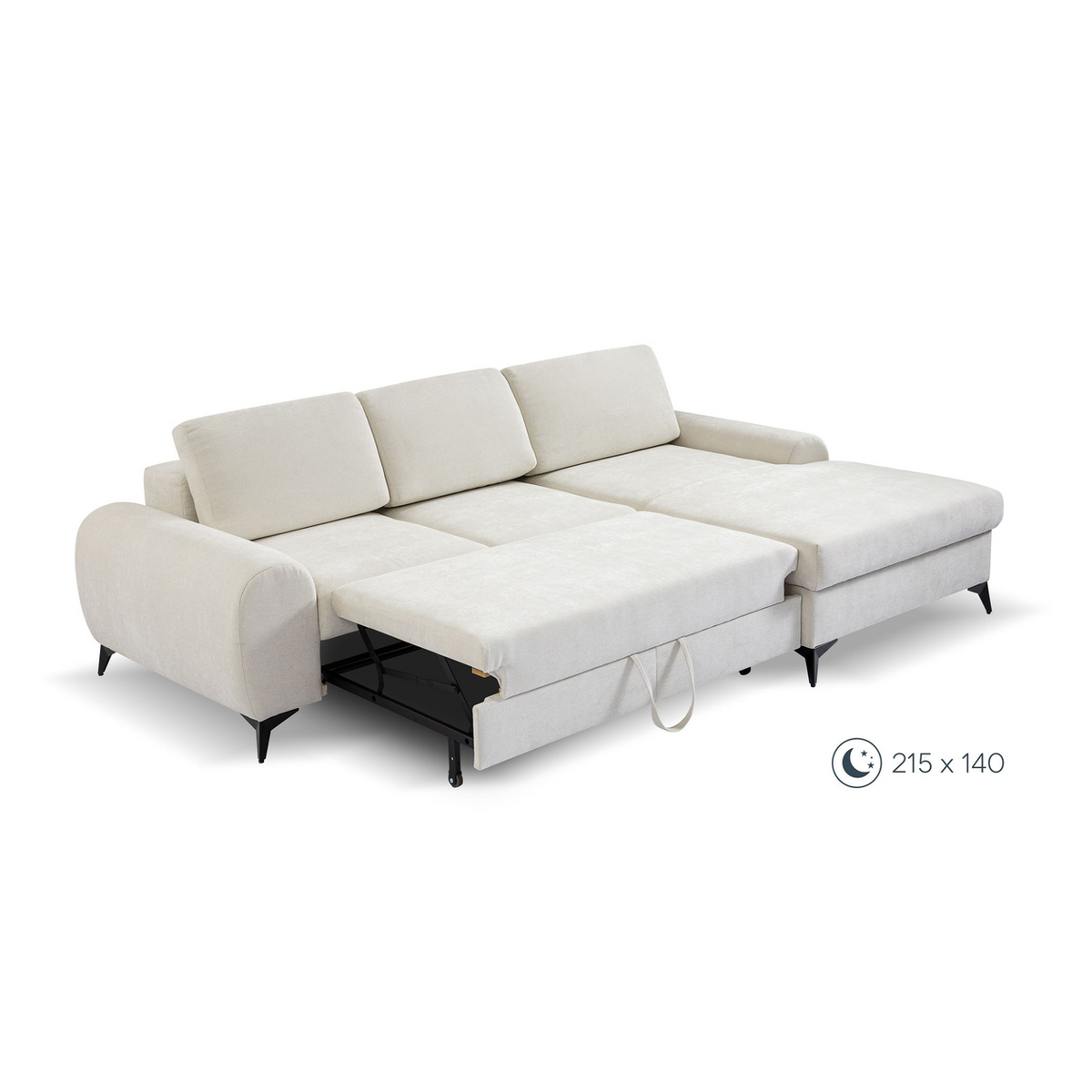 AMURIVO Ecksofa – SERENO 681 – Ansicht