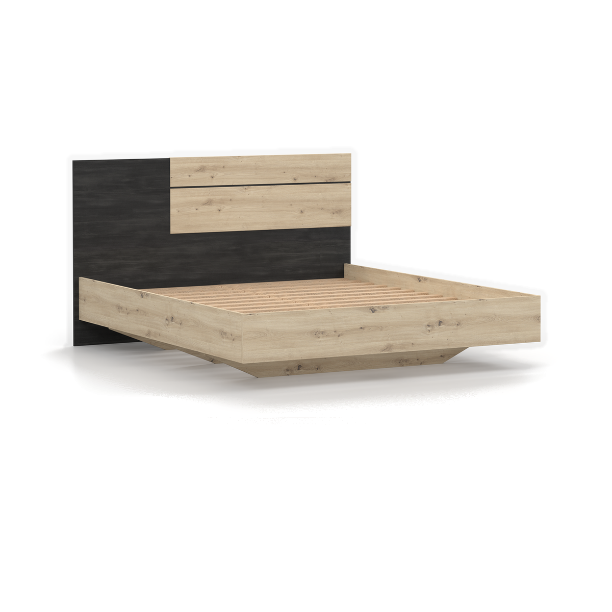 BAFRA Bett 160 × 200 cm – mit Lattenrost, Ansicht 3