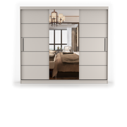 ALBA Schwebetürenschrank 250 cm mit Spiegel – Hauptansicht