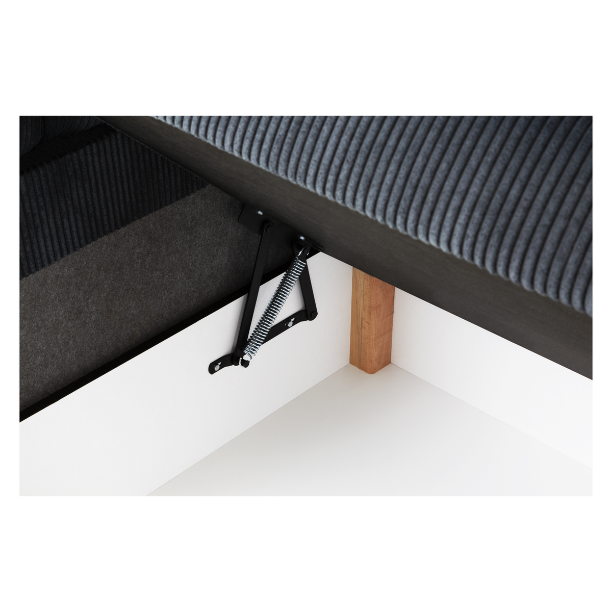 BORAVELN Bett – Detailansicht (Modellbeispiel)