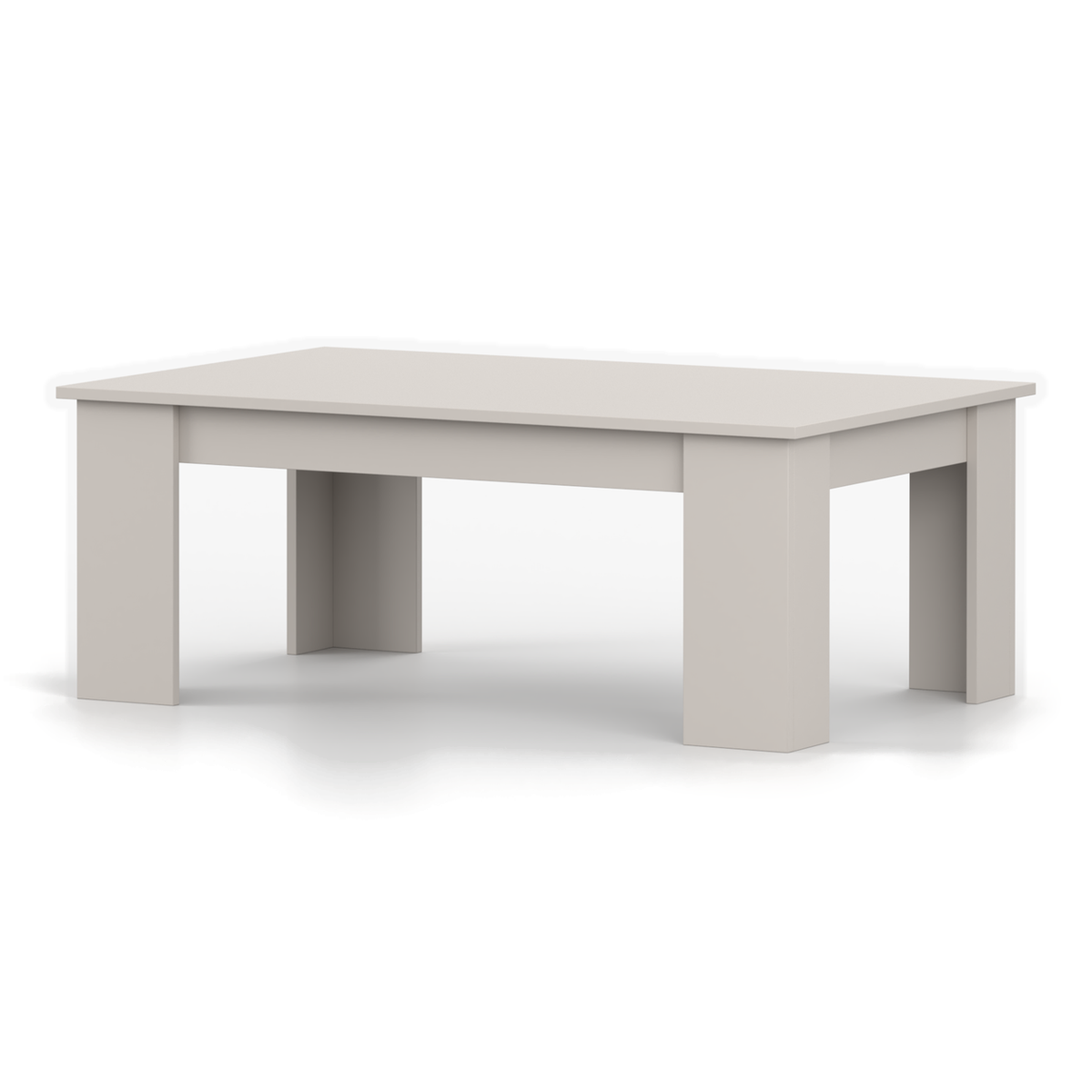 FOREST Couchtisch 130 cm – Kaschmir – Gegenansicht