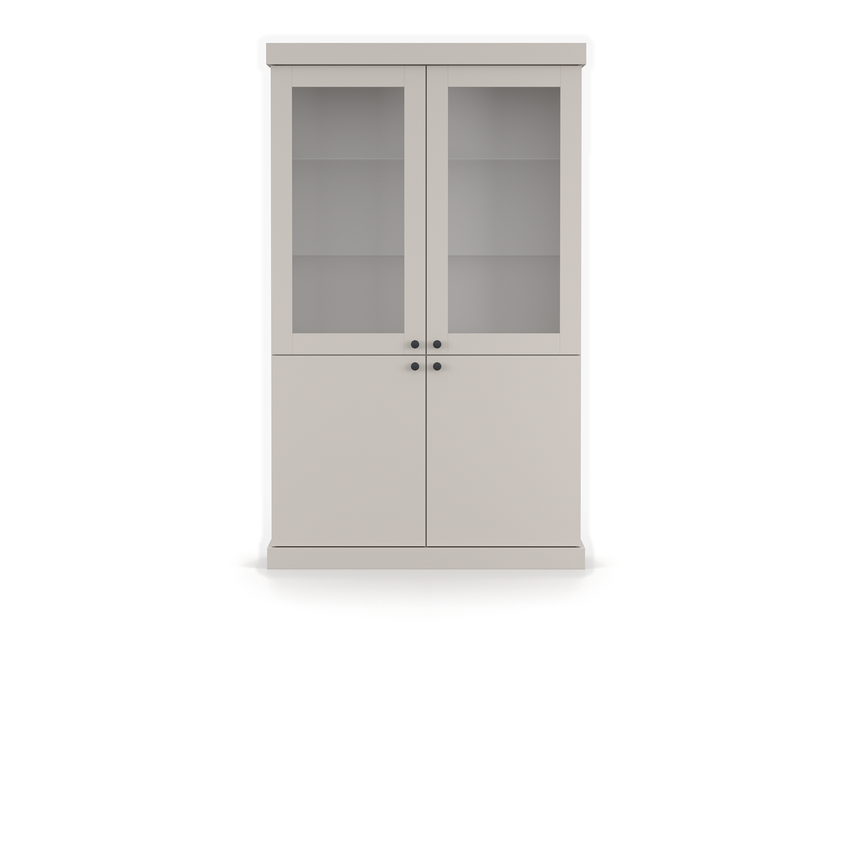 FOREST Vitrine 4D 123 cm – Kaschmir – Hauptansicht