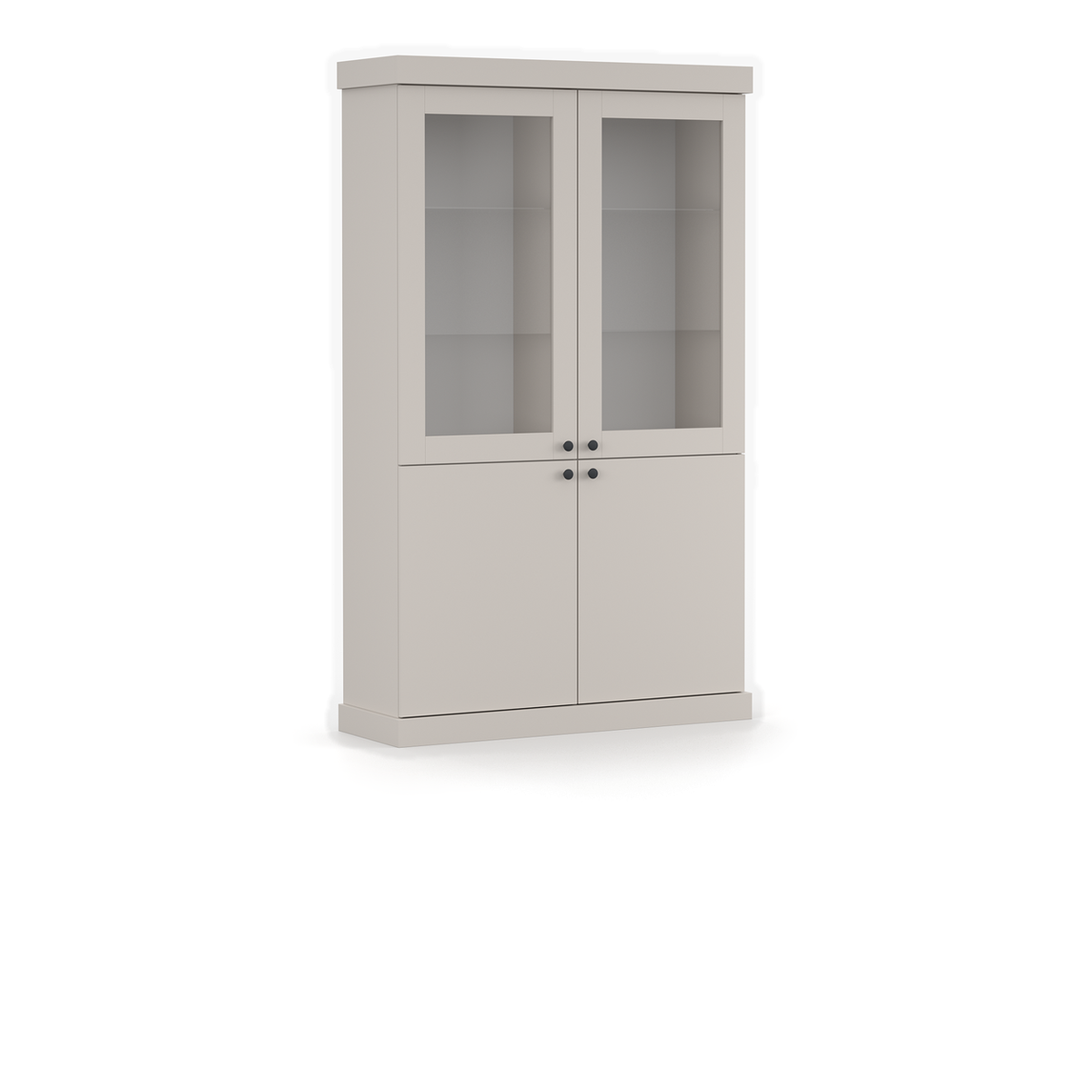 FOREST Vitrine 4D 123 cm – Kaschmir – Detailansicht