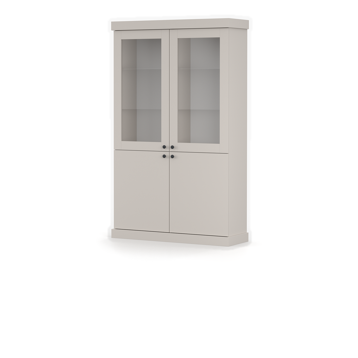 FOREST Vitrine 4D 123 cm – Kaschmir – Detailansicht