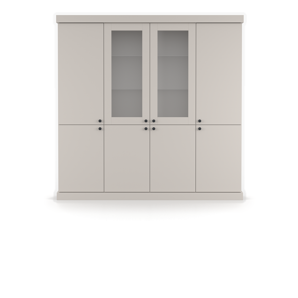 FOREST Vitrine 8D 183 cm – Kaschmir – Hauptansicht