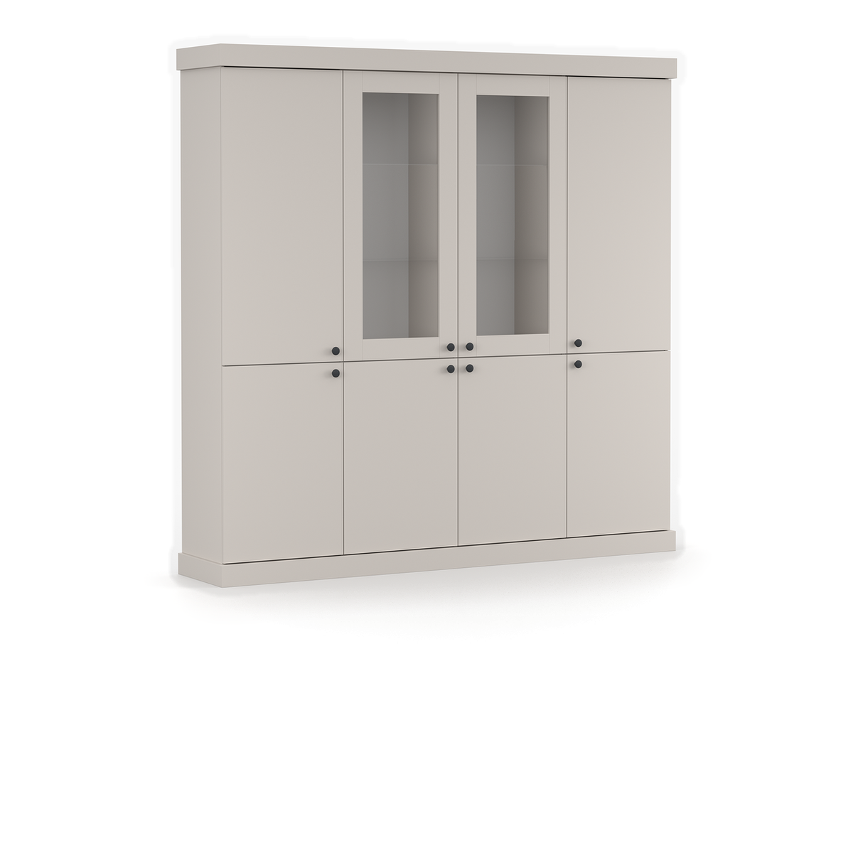 FOREST Vitrine 8D 183 cm – Kaschmir – Detailansicht