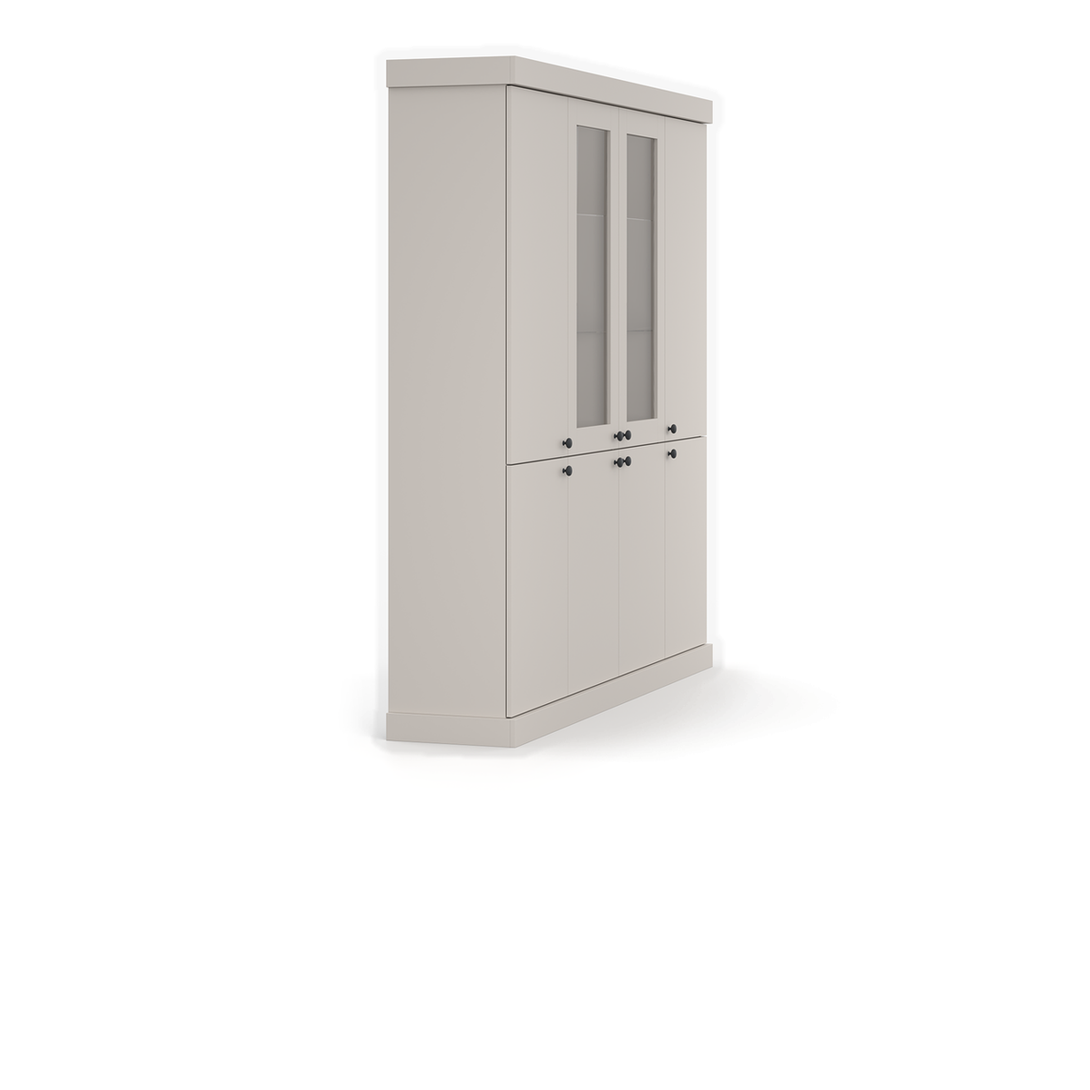 FOREST Vitrine 8D 183 cm – Kaschmir – Detailansicht