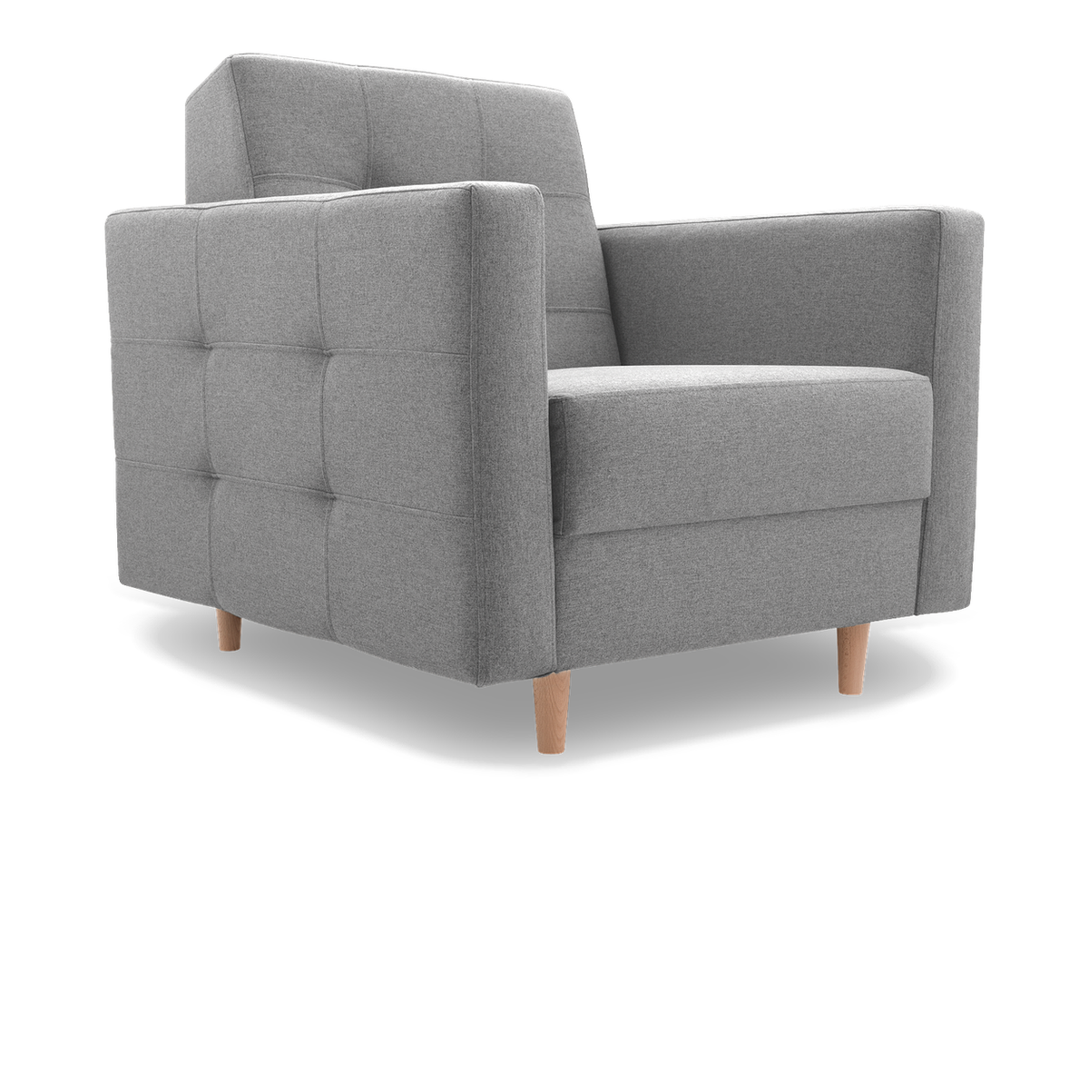 GODIVO Sessel 88 cm – Vordere Schrägansicht NORN 07