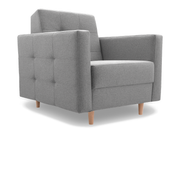 GODIVO Sessel 88 cm – Vordere Schrägansicht NORN 07