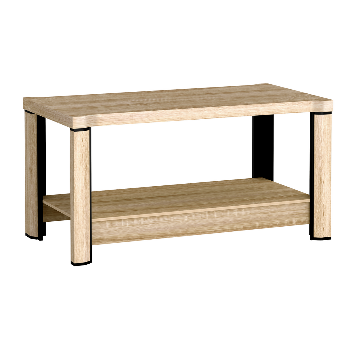 JORVEO Couchtisch 120 cm – Sonoma-Eiche-Dekor – Weitere Ansicht