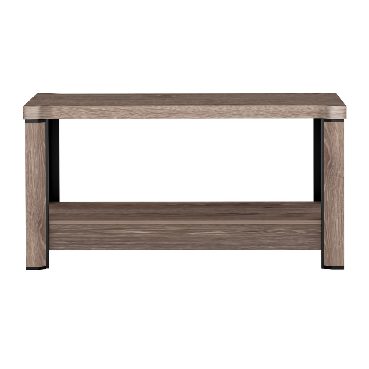 JORVEO Couchtisch 120 cm – Eiche Trüffel-Dekor – Vorderansicht