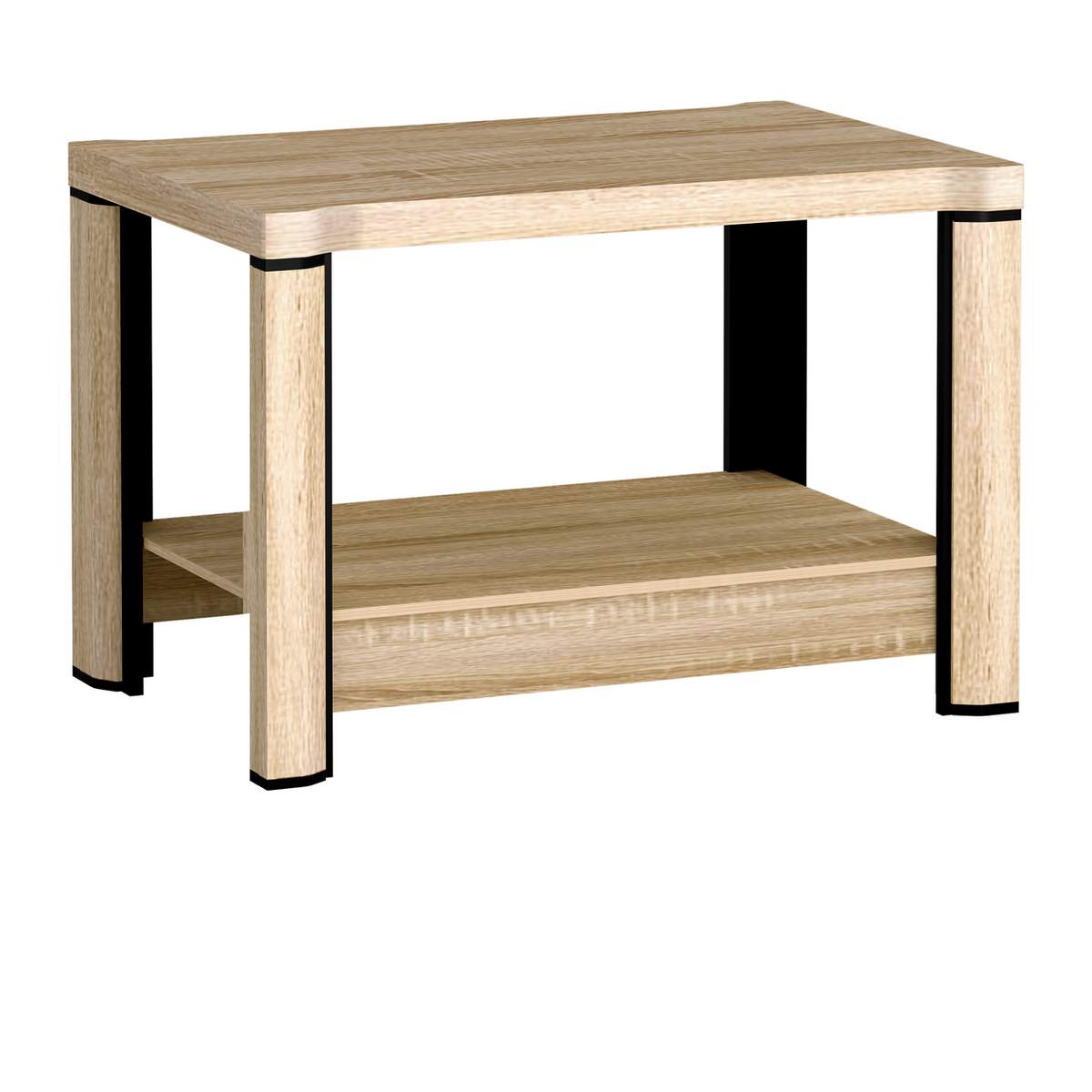 JORVEO Couchtisch 90 cm – Sonoma-Eiche-Dekor – Weitere Ansicht