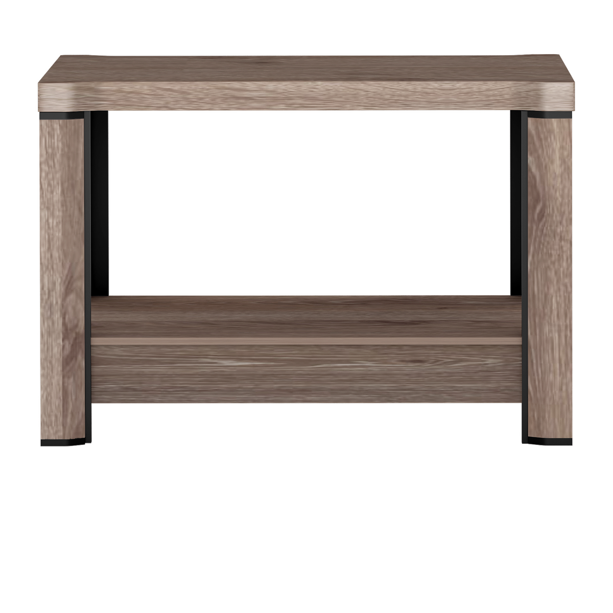 JORVEO Couchtisch 90 cm – Eiche Trüffel-Dekor – Vorderansicht