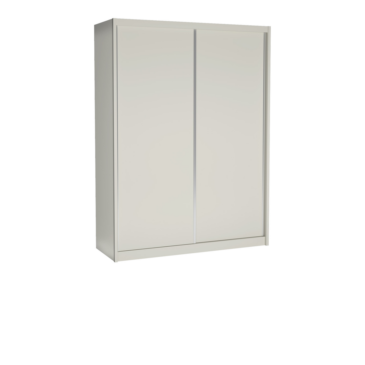 LANUVEO Schwebetürenschrank 180 cm – ohne Spiegel – Kaschmir-Dekor – Vorderansicht