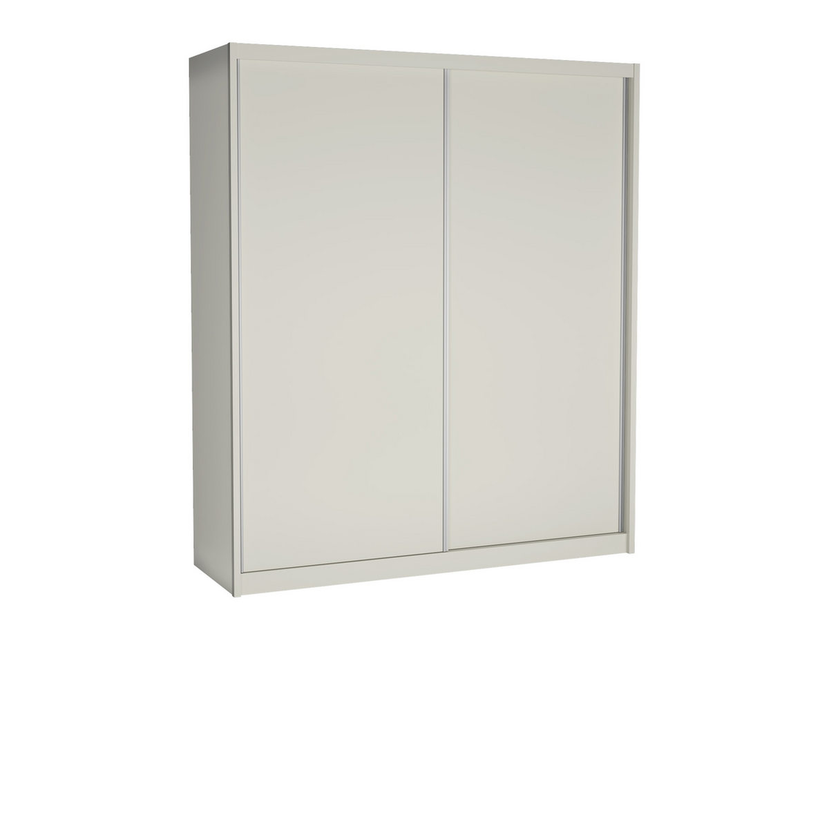 LANUVEO Schwebetürenschrank 208 cm – ohne Spiegel – Kaschmir-Dekor – Vorderansicht