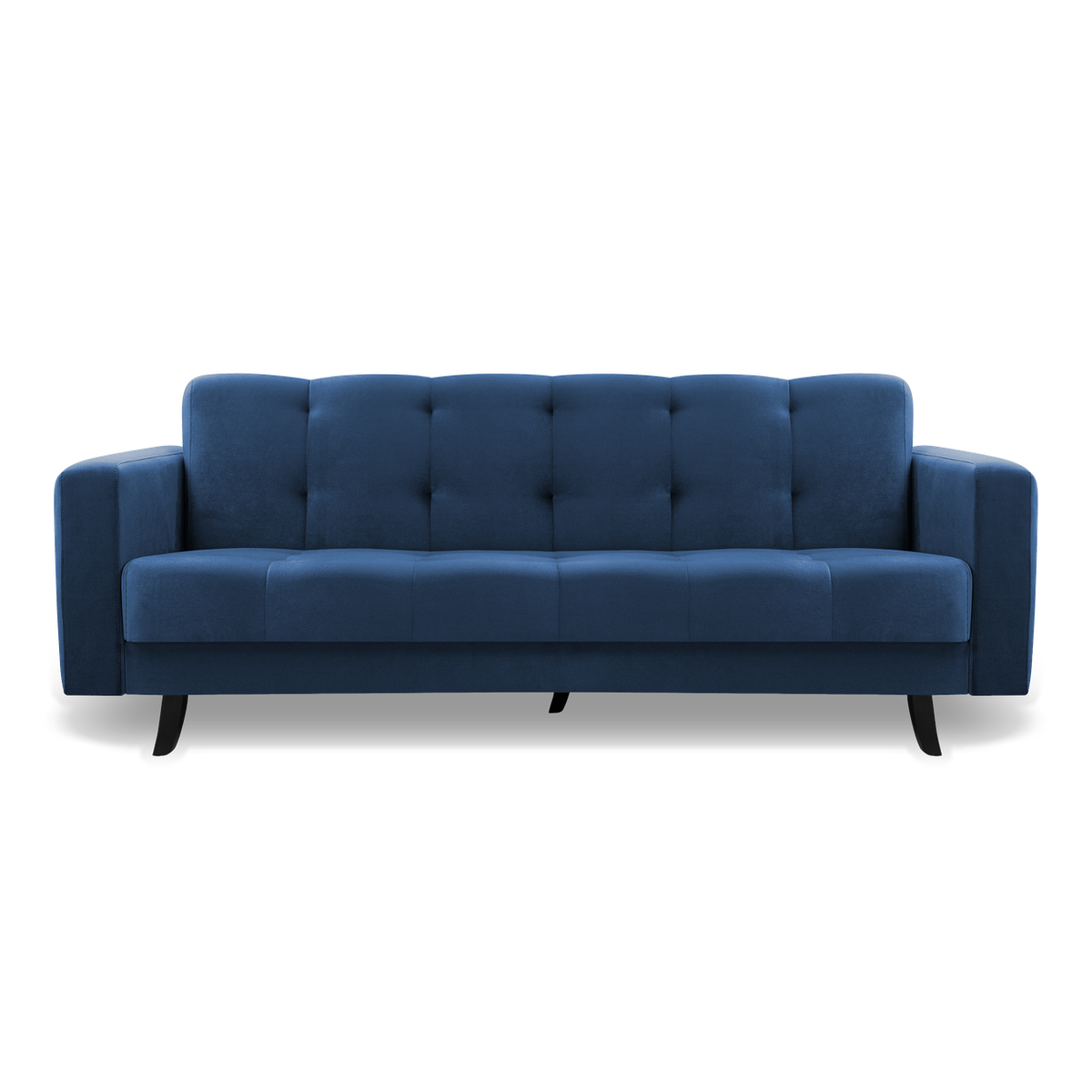 LIZBONA Schlafsofa 227 cm – mit Bettkasten, schwarze Füße – KRONOS 09