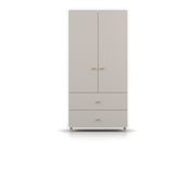 MARIO Kleiderschrank 2S2D 90 cm – Kaschmir – Hauptansicht
