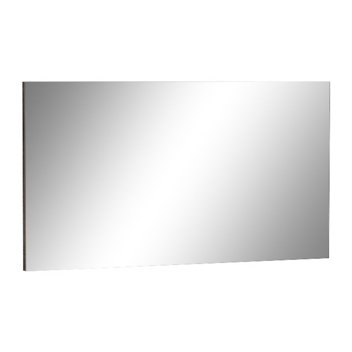 MERUNEO LED-Wandspiegel 103 cm – Ribbeck-Dekor – Vorderansicht