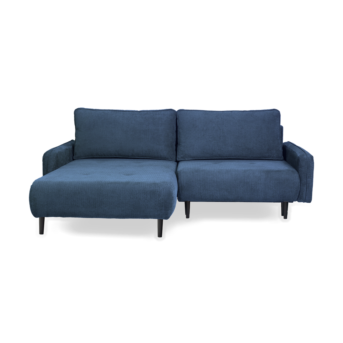 META Ecksofa 230 cm – mit Schlaffunktion und Bettkasten – VINCI 88 / Links (von vorne gesehen)