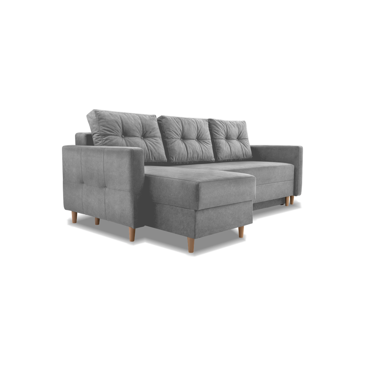 METRO Ecksofa 233 cm – mit Schlaffunktion und Bettkasten – Detailansicht