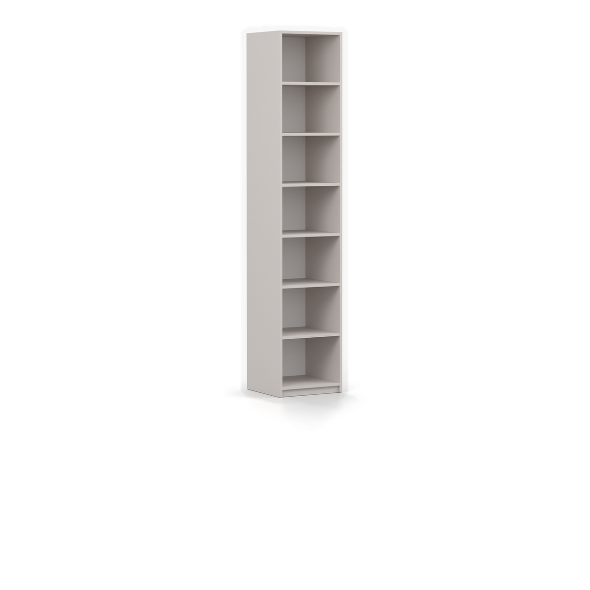 MEZZO Standregal 40 cm – Kaschmir – Schrägansicht