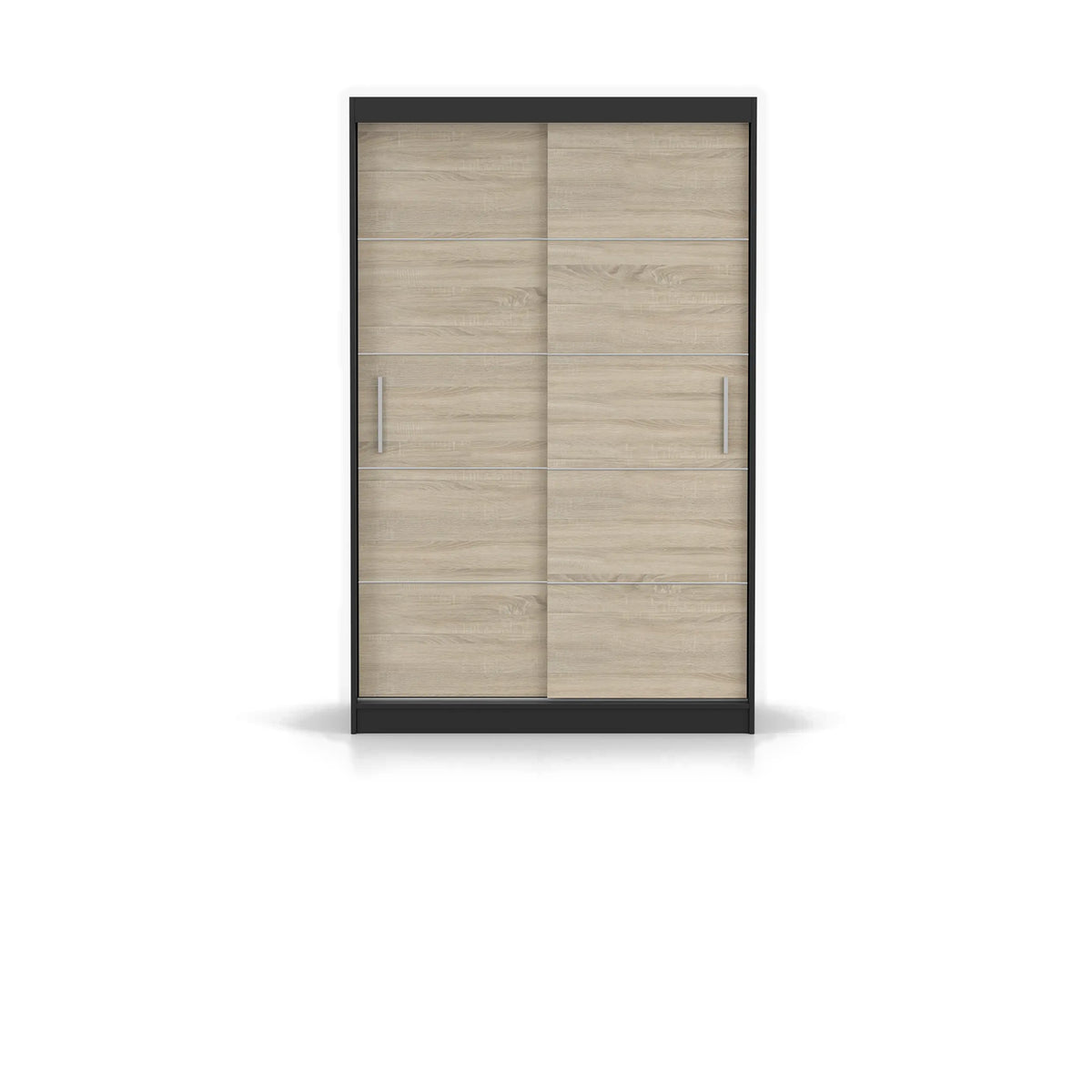 NEOMI 06 Schwebetürenschrank 120 cm ohne Spiegel – Hauptansicht