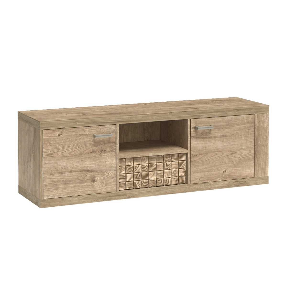 NORUVEO TV-Board 150,5 cm – Ribbeck-Dekor – Vorderansicht