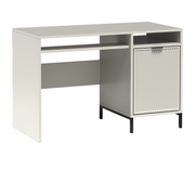 ORMEVI Schreibtisch 120 cm – Kaschmir-Dekor – Vorderansicht