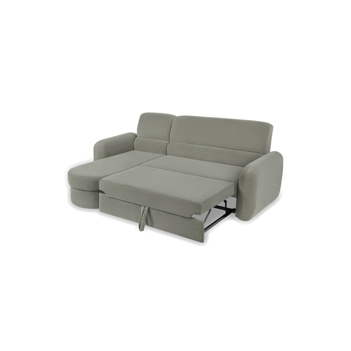 PRESTON Ecksofa 246 cm – mit Schlaffunktion und Bettkasten – Detailansicht
