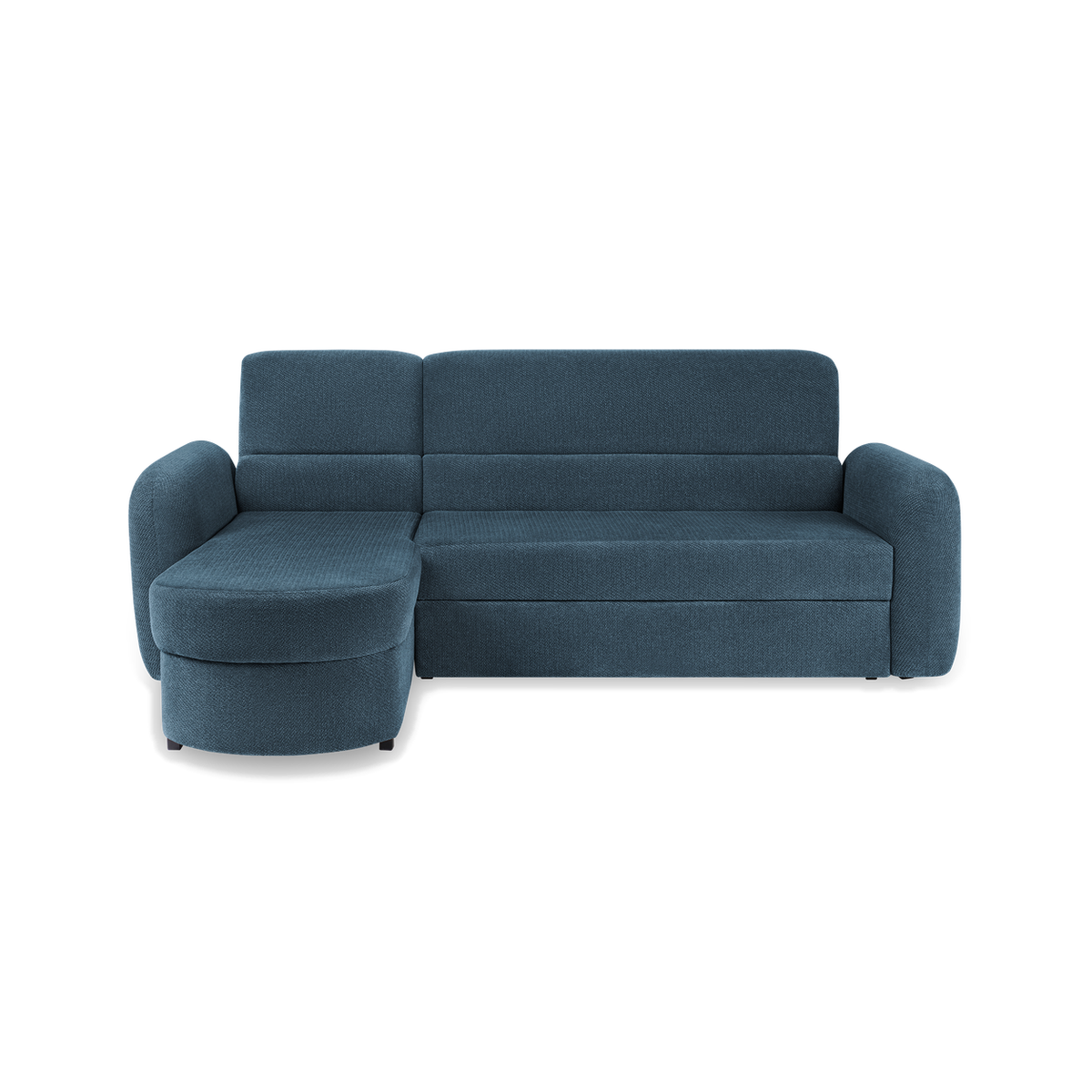 PRESTON Ecksofa 246 cm – mit Schlaffunktion und Bettkasten – VINCI 88 / Links (von vorne gesehen)
