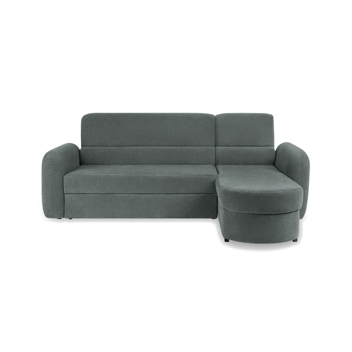 PRESTON Ecksofa 246 cm – mit Schlaffunktion und Bettkasten – VINCI 14 / Rechts (von vorne gesehen)