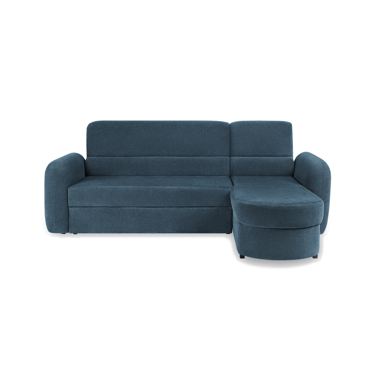 PRESTON Ecksofa 246 cm – mit Schlaffunktion und Bettkasten – VINCI 88 / Rechts (von vorne gesehen)