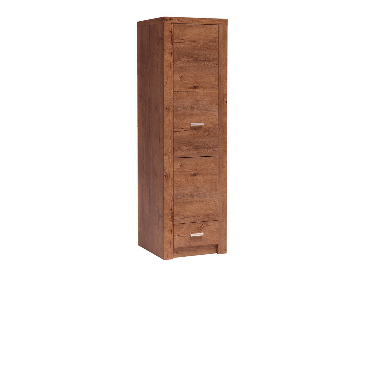 RAVNIA Kleiderschrank 56 cm – Esche Hell-Dekor – Vorderansicht