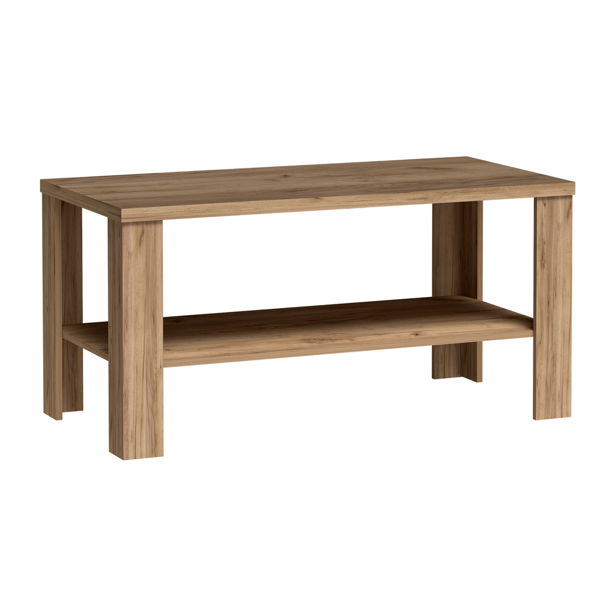 TAVNIA Couchtisch 120 cm in Kraft-Gold-Dekor – Detailansicht 1