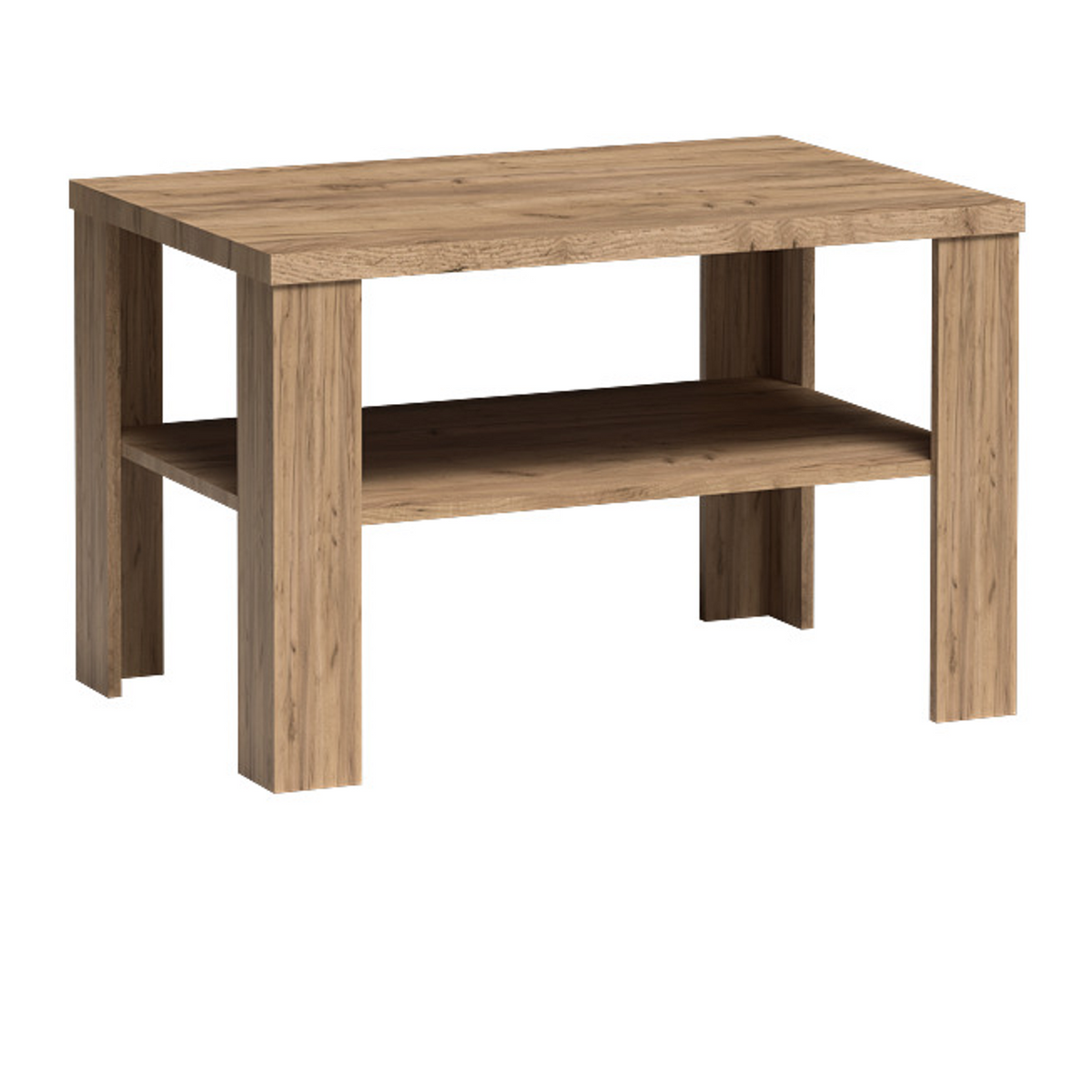 TAVNIA Couchtisch 90 cm in Kraft-Gold-Dekor – Detailansicht 2