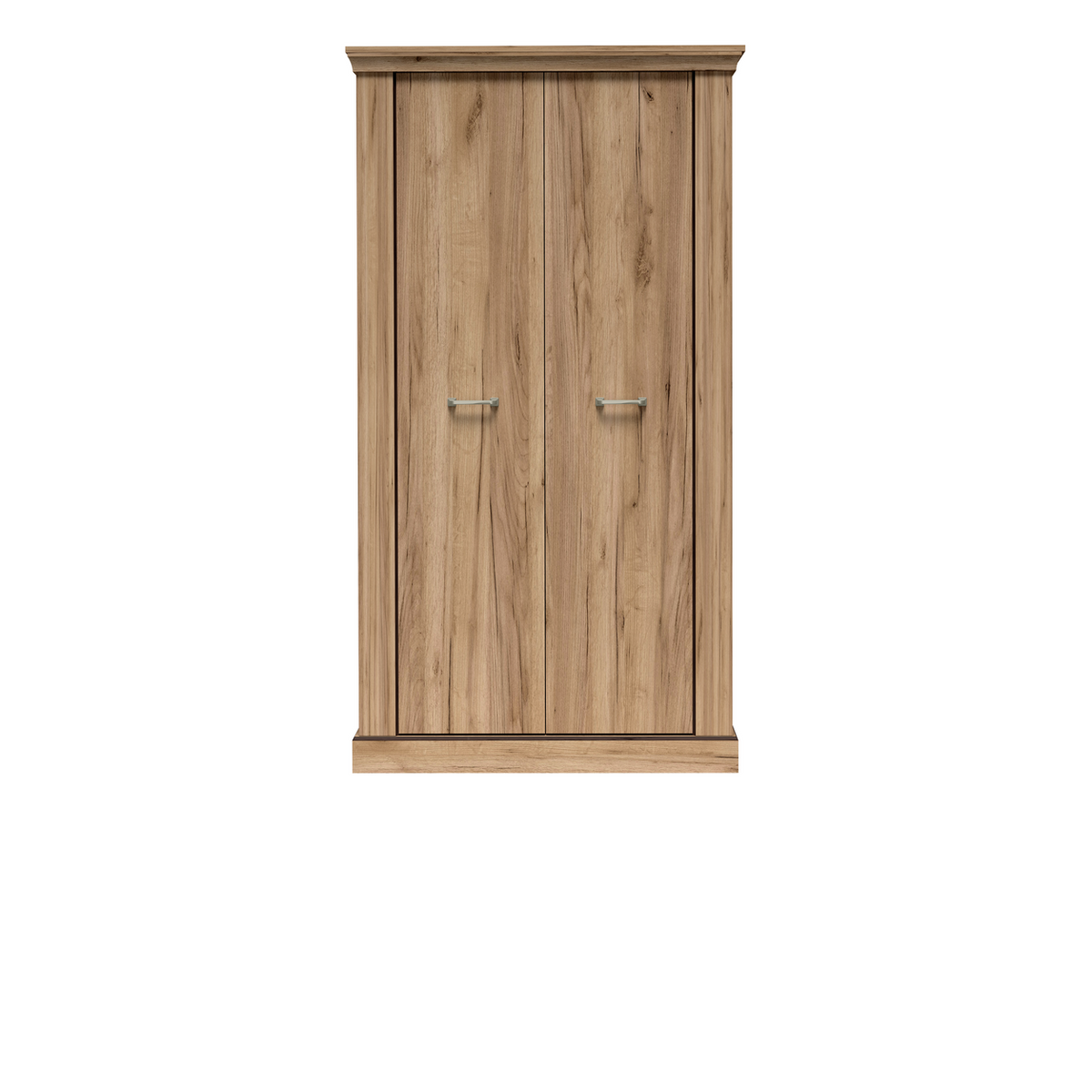 TAVNIA Kleiderschrank 107 cm – Kraft Gold-Dekor – Vorderansicht