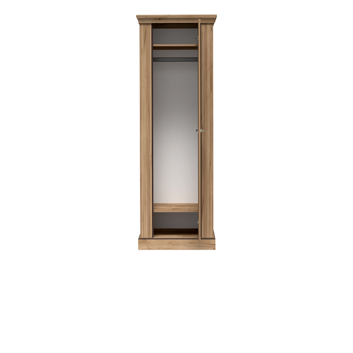 TAVNIA Kleiderschrank 67 cm – Kraft Gold-Dekor – Weitere Ansicht