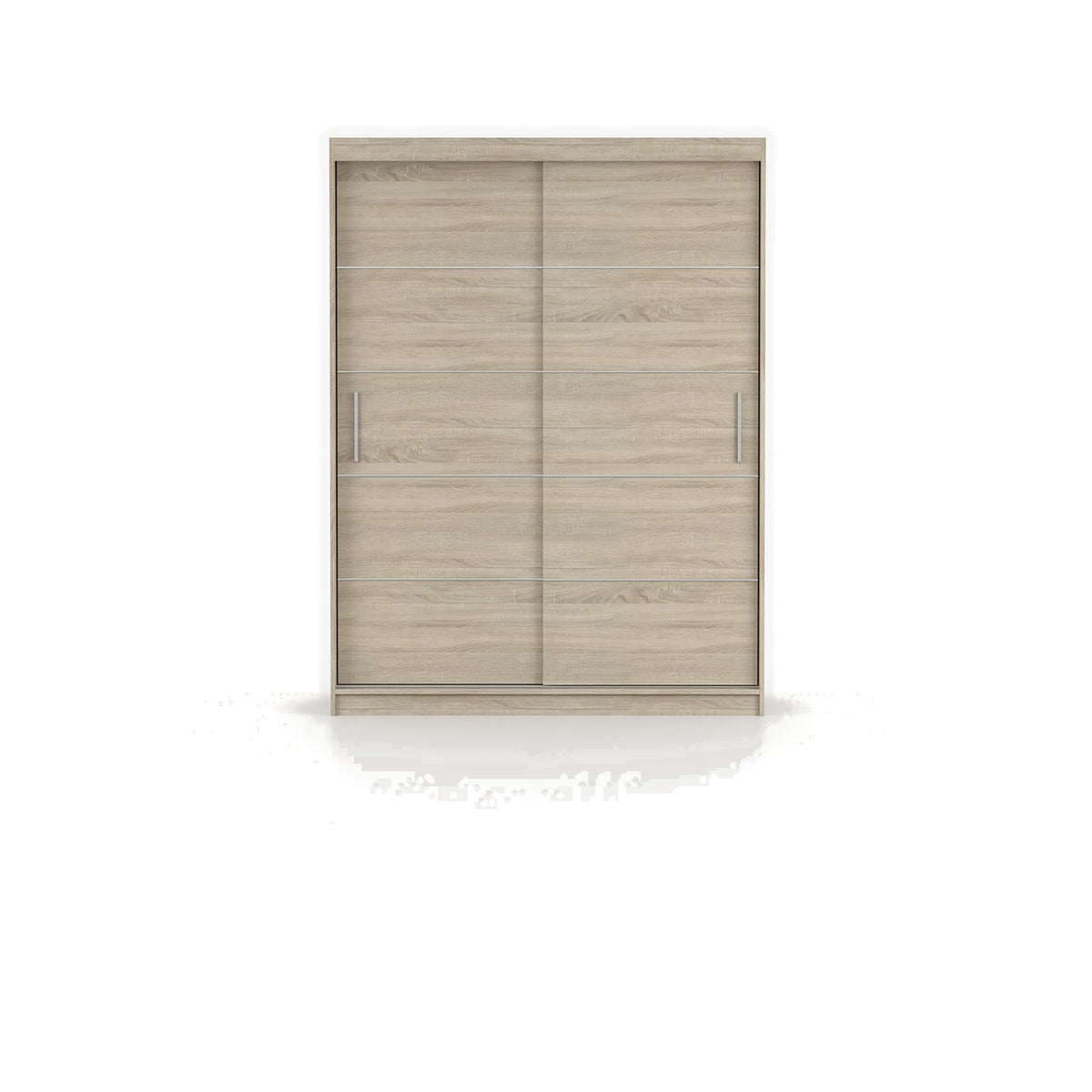 VISTA 06 Schwebetürenschrank 150 cm ohne Spiegel – Sonoma