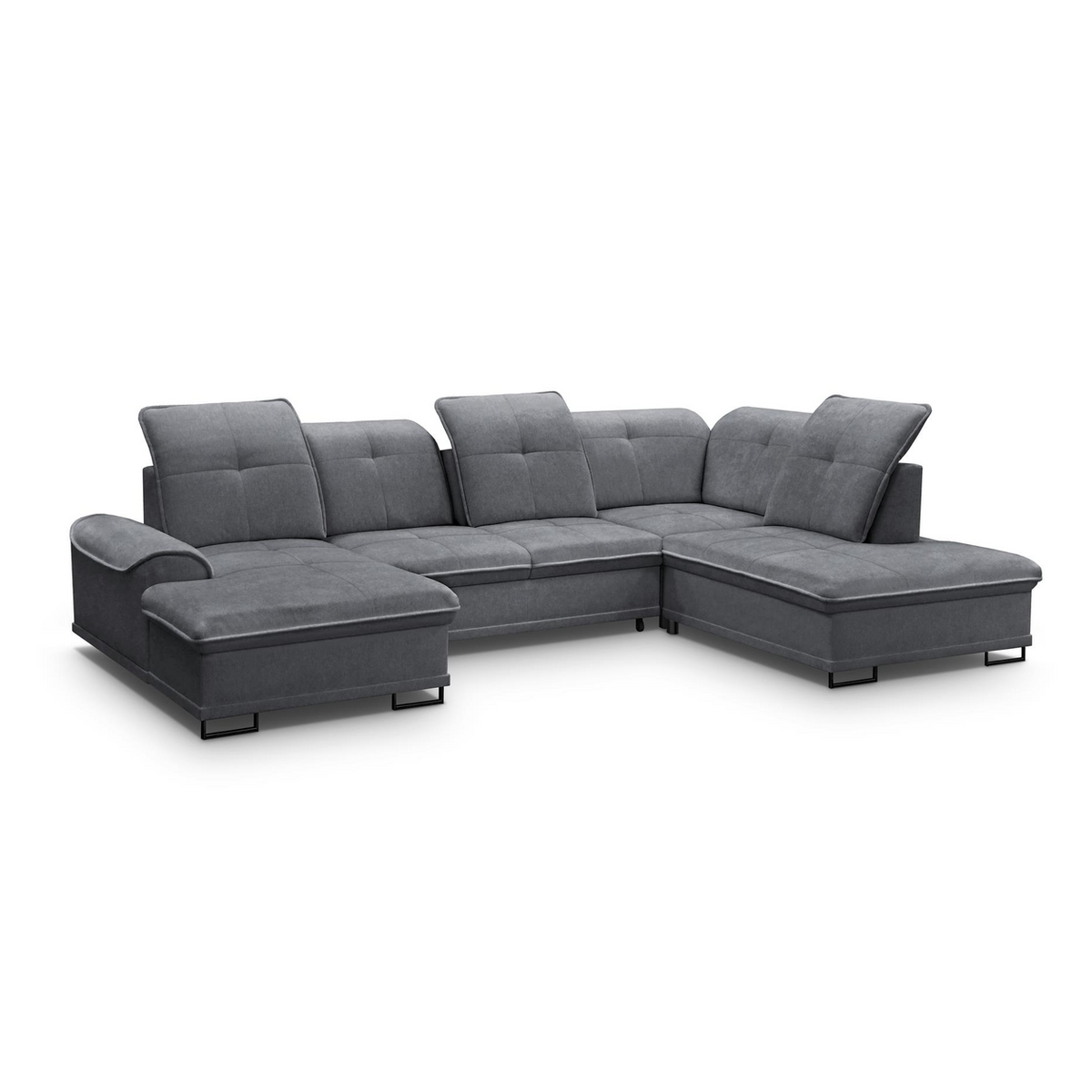 DARUNEO U-Sofa – ROSARIO 456 – Gesamtansicht