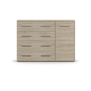 FRIDA Kommode 1D4S 135 cm – Hauptansicht – Sonoma