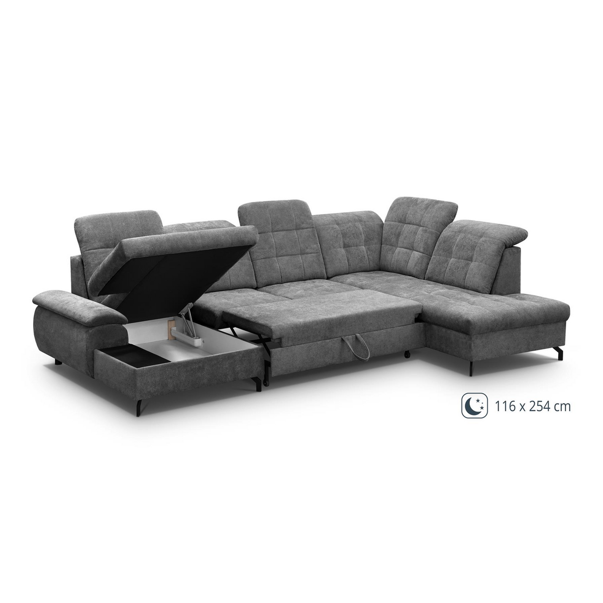 MERUVIA U-Sofa – VARDO 11 – Ansicht