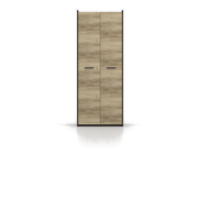 MOKKA II Kleiderschrank 2D 79 cm – Hauptansicht