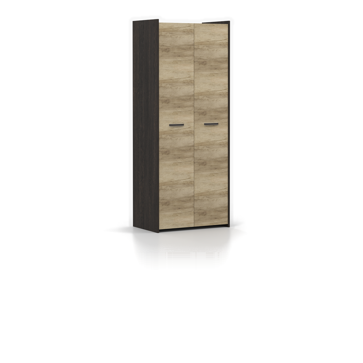 MOKKA II Kleiderschrank 2D 79 cm – Ansicht