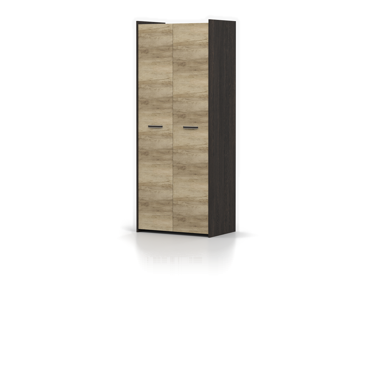 MOKKA II Kleiderschrank 2D 79 cm – Ansicht