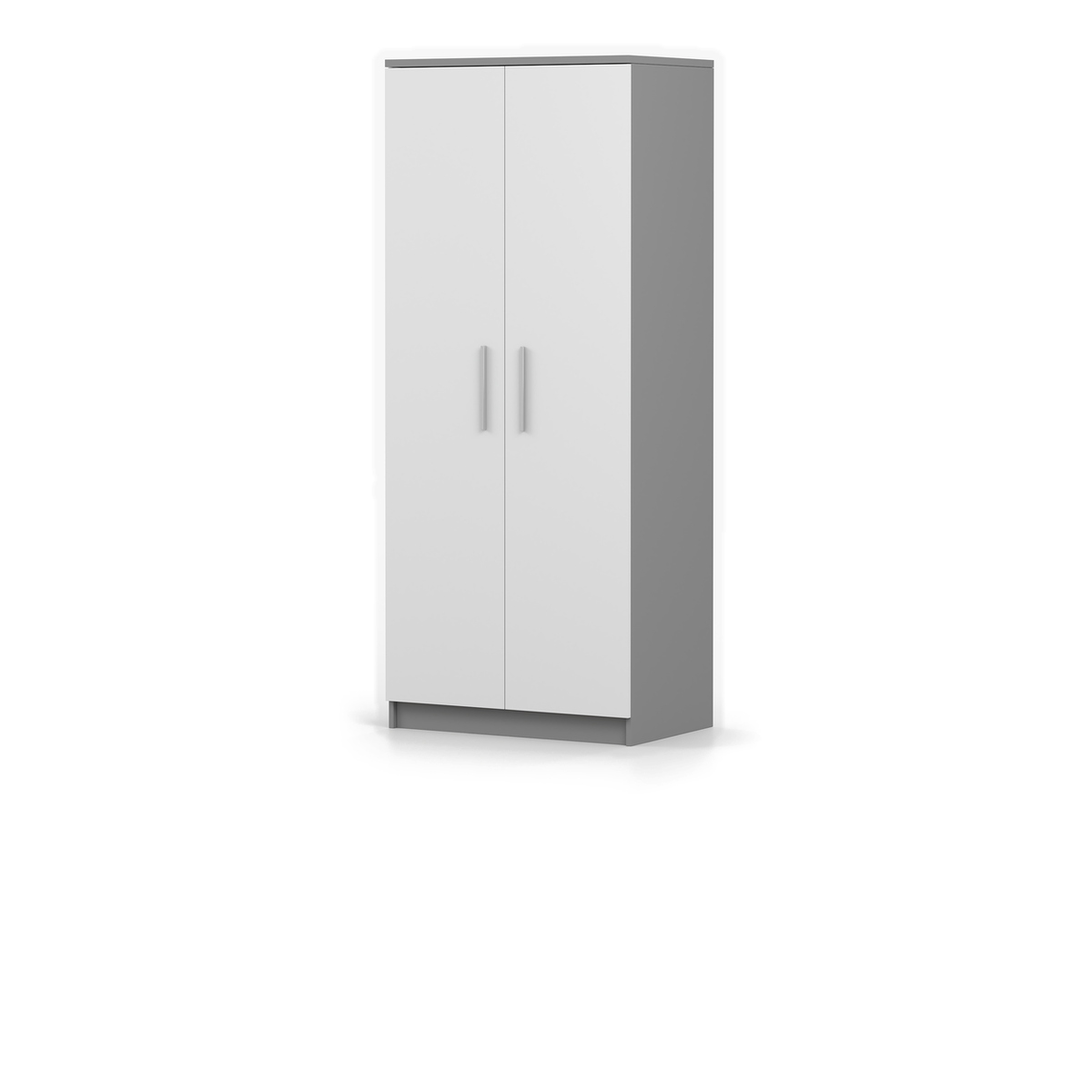 OMEGA Kleiderschrank 2D 80 cm – Ansicht
