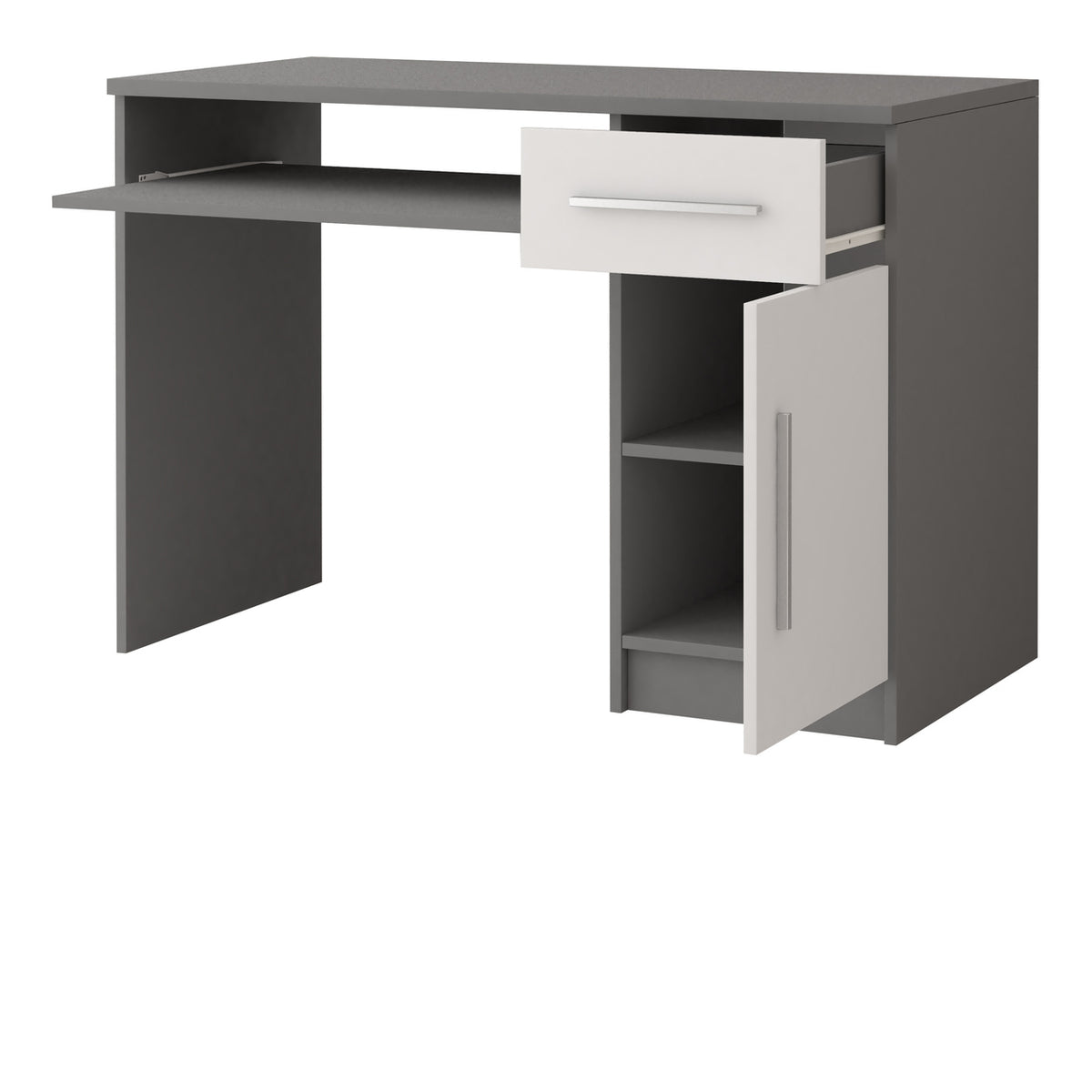 OMEGA Schreibtisch 110 cm – Ansicht