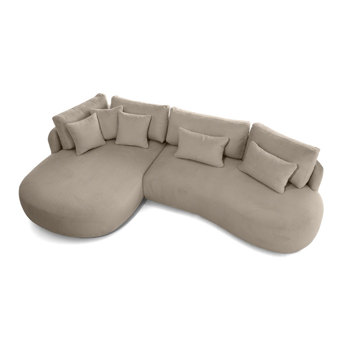 RAVUNIO Mini Ecksofa – FREDO 5 – Gesamtansicht