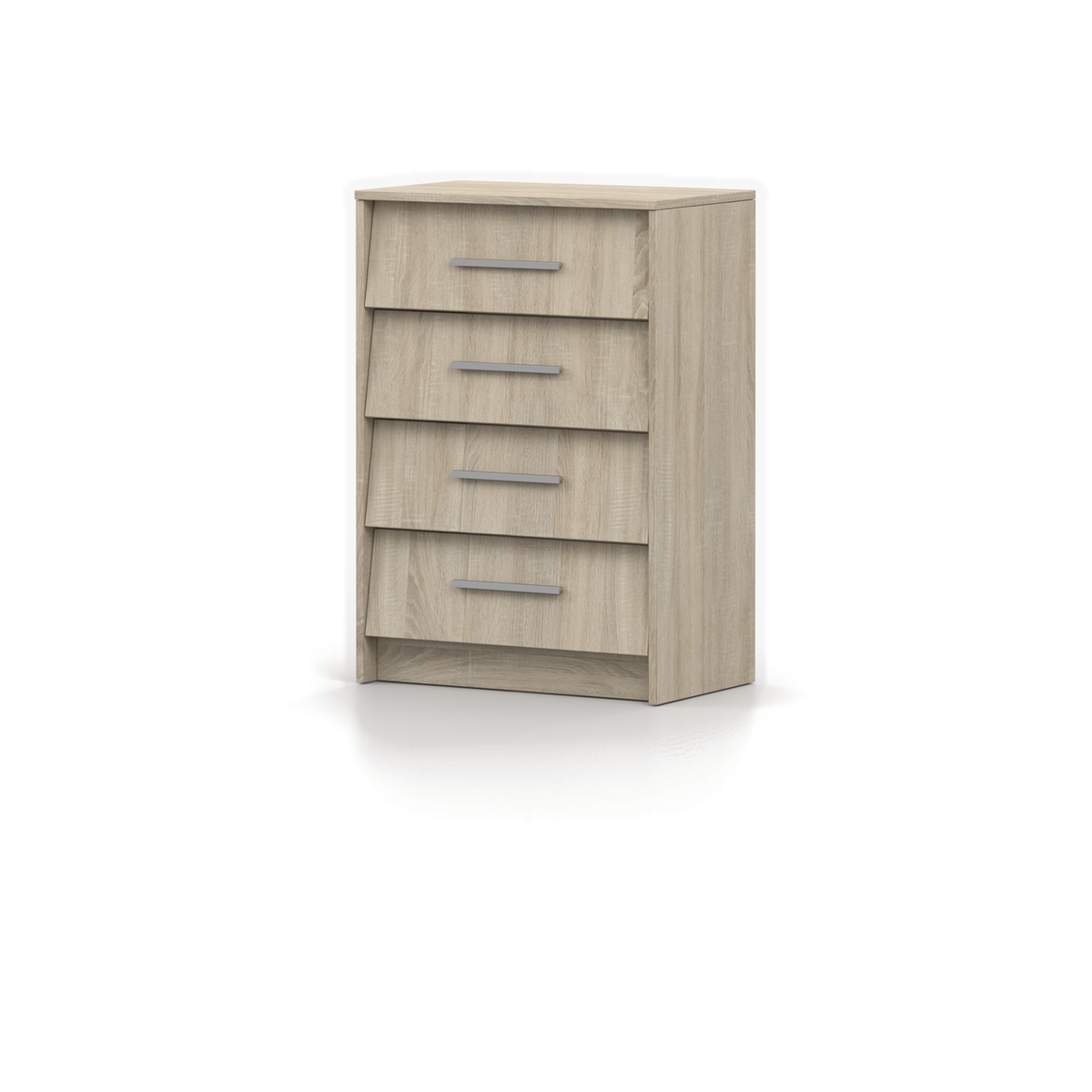 Schuhschrank 01 60 cm – Sonoma-Eiche – Ansicht 3