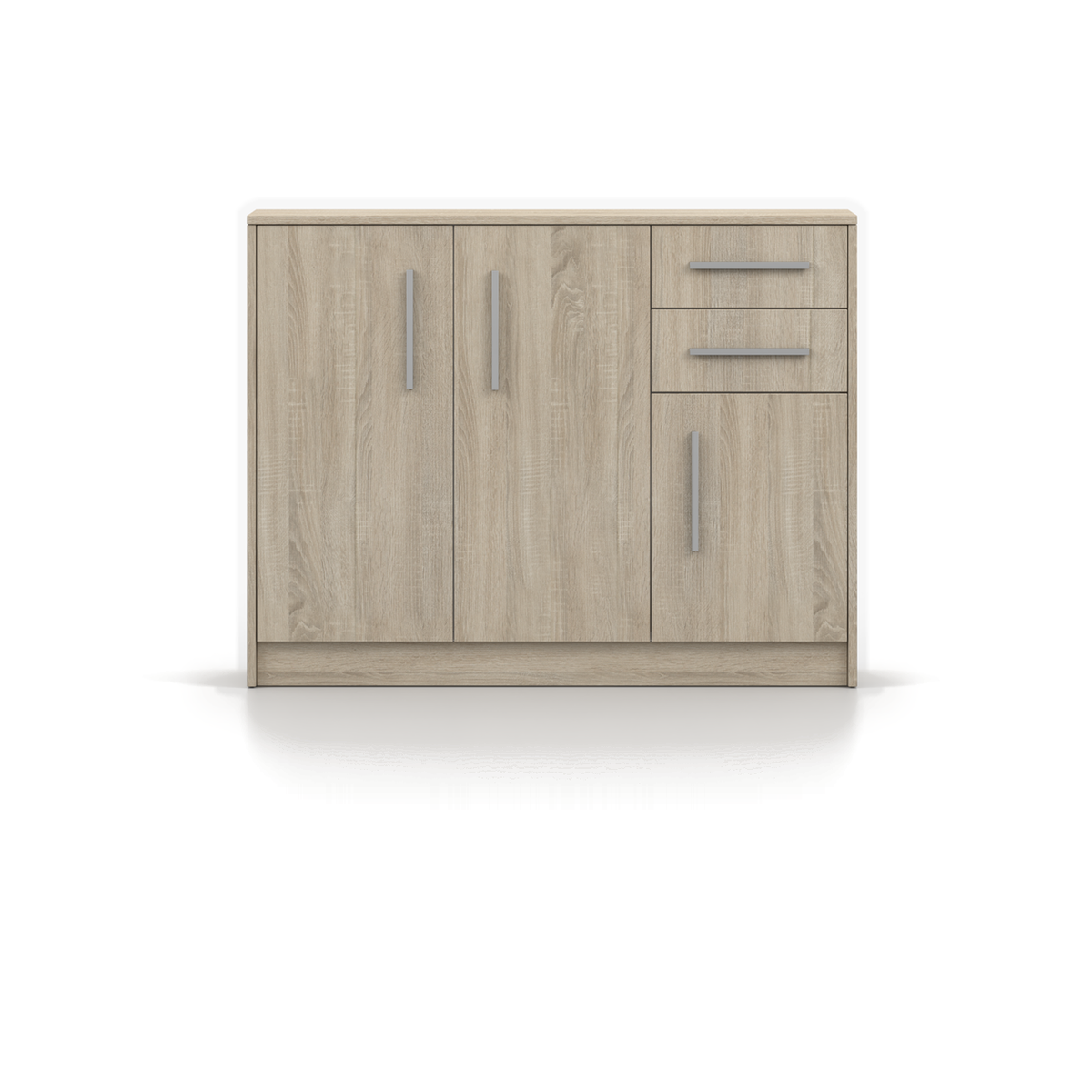 Schuhschrank 07 109 cm – Sonoma-Eiche – Hauptansicht