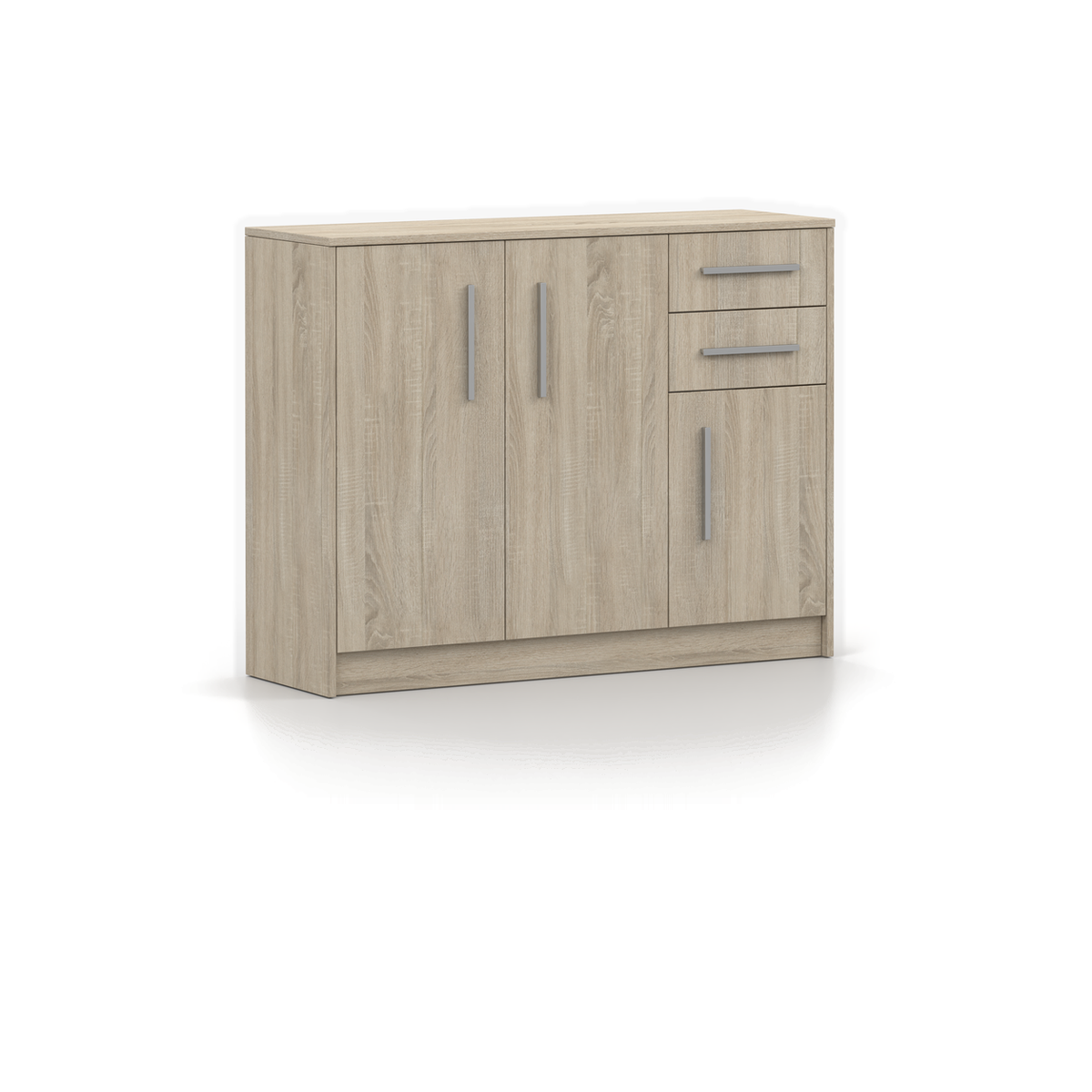 Schuhschrank 07 109 cm – Sonoma-Eiche – Ansicht 2